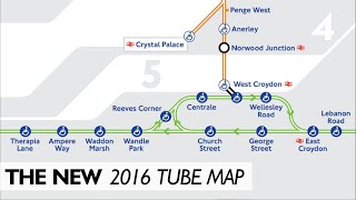 The New 2016 Tube Map [upl. by Irab]