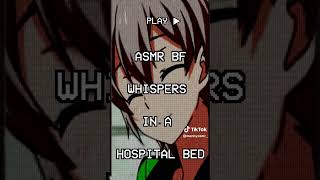 ASMR Boyfriend Visits You in the Hospital Comfort Whispers M4F  ASMR Roleplay Boyfriend [upl. by Tabb]