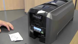 How to clean the Entrust Datacard CD800 ID Card Printer [upl. by Ilrahs935]