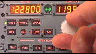 A320 COMNAV Panel [upl. by Yrrol]