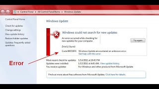 Windows Error 80072EFE after Clean Install [upl. by Eat748]