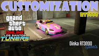 Dinka RT3000 Customization  Los Santos Tuners UpdateDLC  GTA Online [upl. by Anertak]