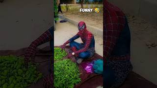 The Indian spiderman 🤣🤣🤣funnyvideo funny [upl. by Ahsote]