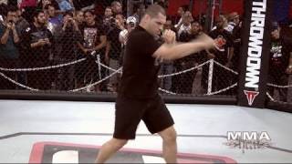 UFC Heavyweight Champ Cain Velasquez UFC 121 Workout amp Interview [upl. by Anyr103]