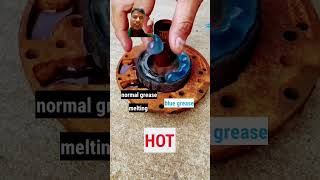 Normal Grease vs Blue Grease Temperature Testviralvideomachinevi [upl. by Dareece]