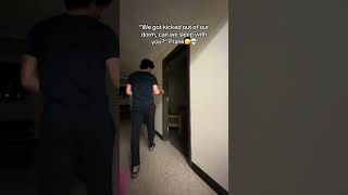 LMAO🤣😭 prank dorm omg fyp college pennstate foryou funny collegelife haha [upl. by Rizika643]