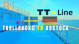 Crossing the Baltic Sea on a DIY Ferry TT Line [upl. by Aicerg]