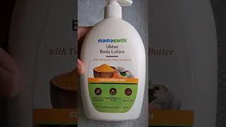 Mamaearth Ubtan Body lotion Review  shorts winterspecial bodylotion ubtan review [upl. by Raff420]