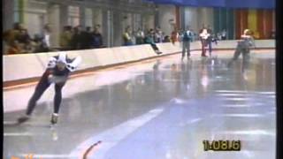 Winter Olympic Games Calgary 1988  5 km Baltes  Dijkstra [upl. by Nivrem]