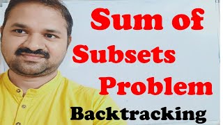 Sum of Subsets Problem using Backtracking  Design and Analysis of Algorithms  DAA [upl. by Madden]