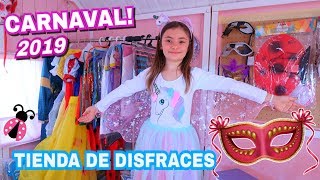 CARNAVAL 2019 👗👠 MI TIENDA DE DISFRACES  Los juguetes de Arantxa [upl. by Eirruc]