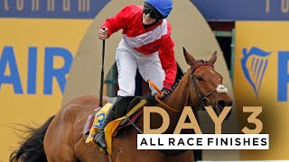 ALL RACE FINISHES FROM DAY 3 OF THE CHELTENHAM FESTIVAL [upl. by Alekal]