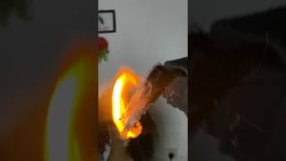 Heat protectant Test on weave [upl. by Bixler935]