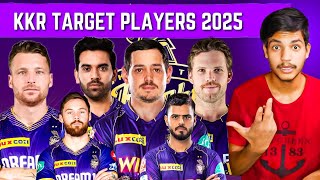 IPL2025 kkr target players 2025 auction  kkr auction strategy 2025  ipl ipl2025 kkr [upl. by Michelle]