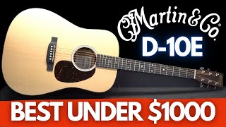 Martin D10E BEST Acoustic Under 1000 [upl. by Enorel]