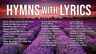 Hymns with Lyrics  1 Hour of Hymns SingAlong with Onscreen Lyrics [upl. by Oah929]