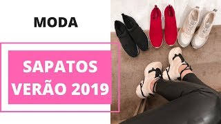 Sapatos para o Verão 2019  Moda [upl. by Nylram]