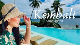 Kembali Beach Resort Samal Island  Travel Vlog [upl. by Brest629]