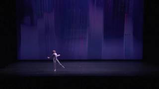 Merce Cunningham Dance Company at BAM Split Sides Silas Riener solo [upl. by Alset]