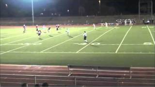 Lacrosse Goalie Hit  Allen vs Plano [upl. by Aivilo]