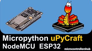 Comparing Micropython with C  Arduino NodeMCU ESP32  uPyCraft [upl. by Hadias]