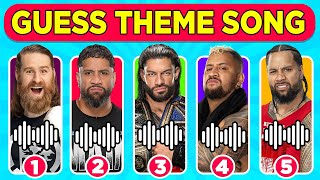 WWE Theme Song Quiz 🎶✅🎤 Can You Guess Them All CHALLENGE YOU [upl. by Meredeth60]