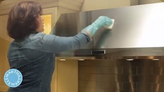 How to Clean the Range Hood  Martha Stewart [upl. by Witkin]