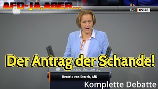 Der Antrag der Schande  komplette Debatte 😡 0511 quotNie wieder ist jetztquot [upl. by Val]