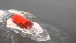 lifeboat launch front flip win [upl. by Stauder]