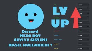 Discordda Nasıl Seviye Sistemi Yapılır   MEE6 BOT [upl. by Maroney]