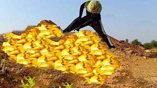 Big gold treasure found at quarry in Armenian village [upl. by Gnuhc394]