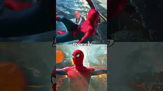 Amazing SpiderMan vs Mcu SpiderMan marvel mcu marvelstudiosspiderman shorts ytshortsvideo [upl. by Gnidleif]