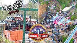 Nemesis Reborn TESTING amp Forbidden Valley BIG Changes Alton Towers Update February 2024 [upl. by Eocsor296]