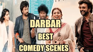 Darbar Best Comedy Scenes HD  Superstar Rajinikanth  Nayanthara  THE RAJINISM [upl. by Loella]