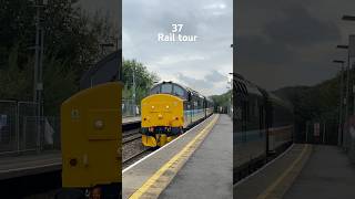 Class 37 thrashing past llanharan with mega 3 tone [upl. by Sebastian]