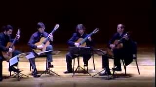 Tantalus Quartet  Dyens Mozart Variations [upl. by Einre497]