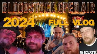 BLOODSTOCK 2024 FULL CAMPING VLOG  WERE BACK [upl. by Mitran943]