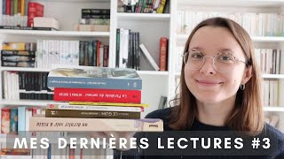 Mes dernières lectures 3 📚 [upl. by Luebke]