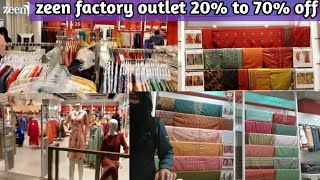 zeen summer collection 2021 zeen factory outlet atrium mall sadar karachi [upl. by Otrebide]