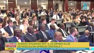 SASSOU NGUESSO ESTIL LE GRAND ALLIE DE MOSCOU EN AFRIQUE CENTRALE [upl. by Yrhcaz]