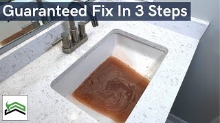 How To Unclog A Bathroom Sink Drain [upl. by Notnel906]