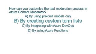 AI 102 QampA 2 02 Implementing a text moderation solution with Microsoft Azure AI Content Safety [upl. by Pearce]