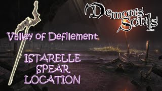 Demons Souls PS5 HD  ISTARELLE SPEAR LOCATION  One of the few Trophy [upl. by Olivero]