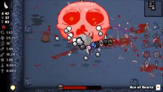 The Binding of Isaac Afterbirth Plus  Defeating Hush  Delirium as the Lost Ft Gnawed Leaf [upl. by Alahs743]