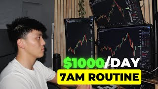 My Morning Trading Routine That Changed My Life [upl. by Seyler]