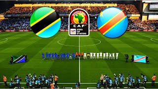 TANZANIA vs DR CONGO  TOTALENERGIES AFCON 2025 QUALIFIERS [upl. by Ydnab]