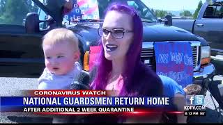 Last of local National Guard troops arrive home to Medford [upl. by Strage]