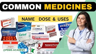 Common Medicines for general medical practice Medicine Name amp Uses medicine [upl. by Einnig]