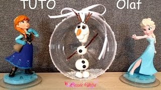 TUTO  Olaf le bonhomme de neige en polymère [upl. by Llednahs478]