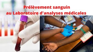 Antenne de prélèvement au Laboratoire danalyses médicales  comment faire un prélèvement sanguin [upl. by Tychon]